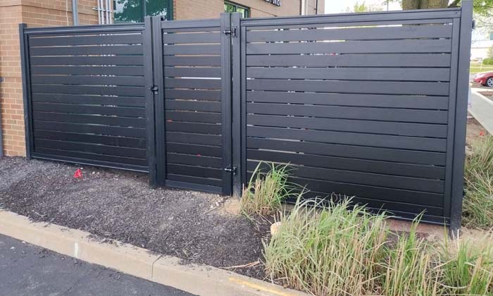 Black Perimtec Semi Privacy